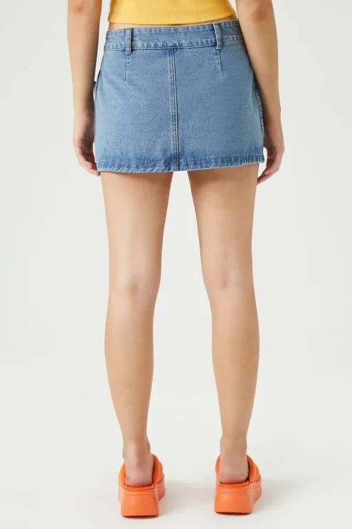 Denim Mini Skirt