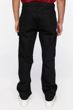 Denim Utility Pants