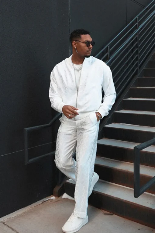 Diamond Slim-Fit Pants