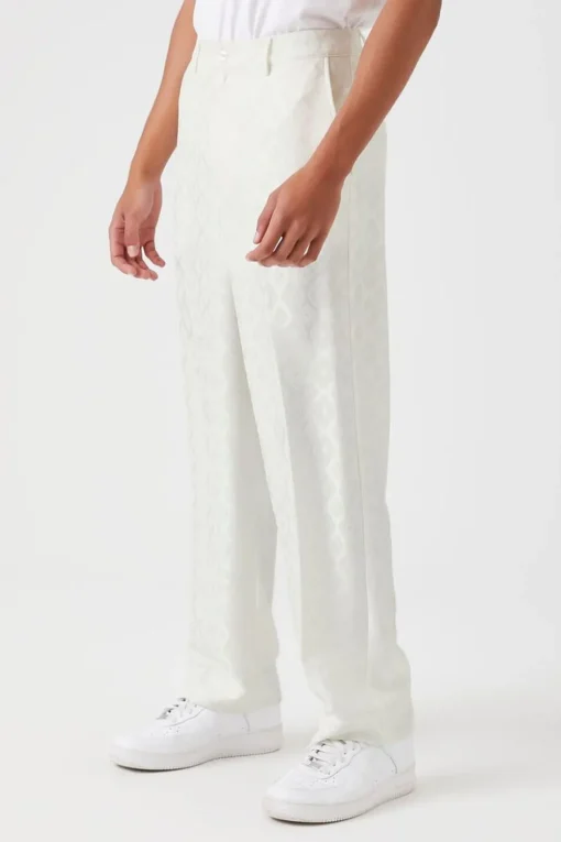 Diamond Slim-Fit Pants