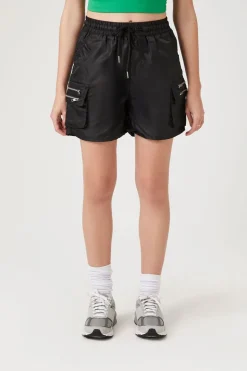 Drawstring Cargo Shorts