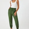 Drawstring High-Rise Joggers