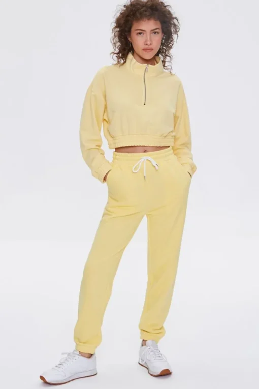 Drawstring Waist Joggers