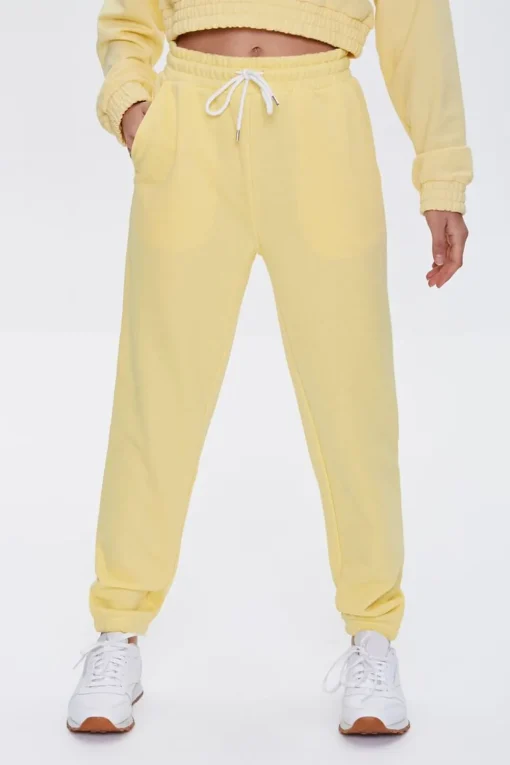 Drawstring Waist Joggers