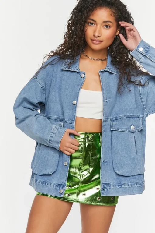 Drop-Sleeve Shacket