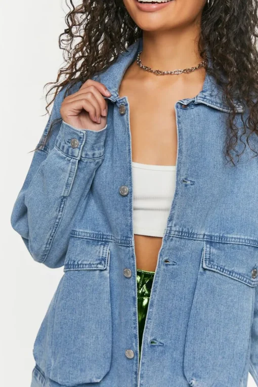 Drop-Sleeve Shacket