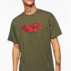 Embroidered Primavera Rose Graphic Tee