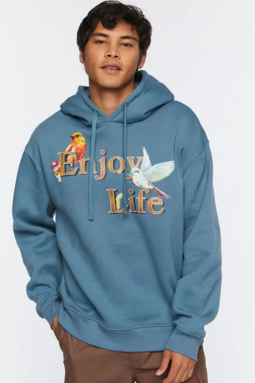 Enjoy Life Graphic Hoodie