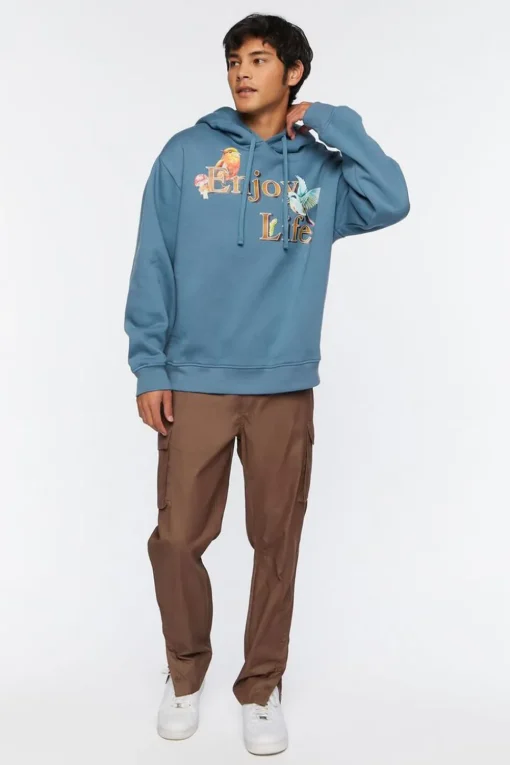 Enjoy Life Graphic Hoodie