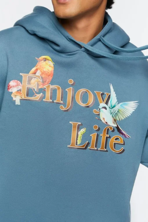 Enjoy Life Graphic Hoodie