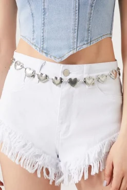 Etched Heart Hip Belt