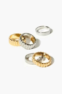 Etched Ring Set