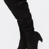 Faux Suede Over-The-Knee Boots