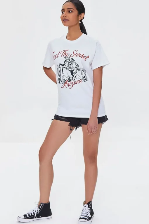 Feel The Sunset Graphic Tee