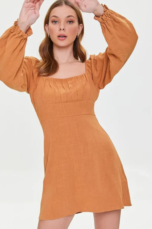 Fit & Flare Mini Dress