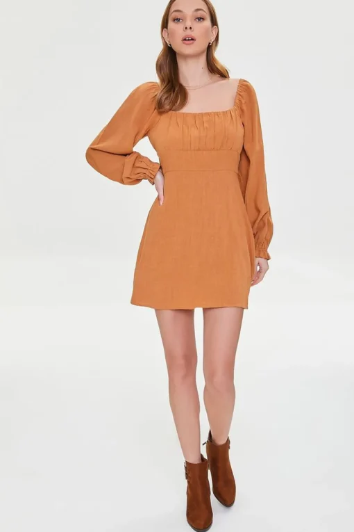 Fit & Flare Mini Dress