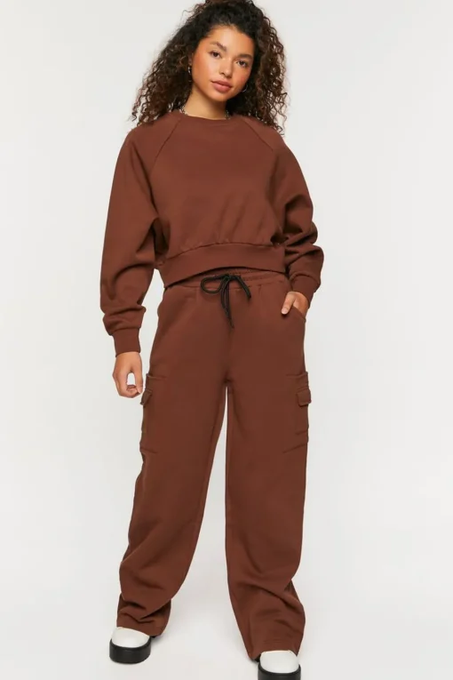 Fleece Cargo Pants