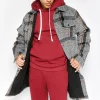 Fleece Drawstring Hoodie