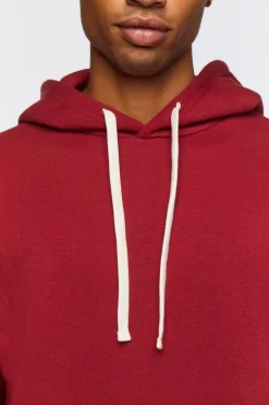 Fleece Drawstring Hoodie