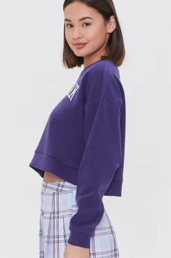 Fleece New York Graphic Pullover