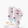 Floral Print Ankle Socks