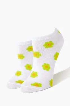 Floral Print Ankle Socks