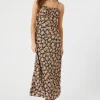 Floral Print Cami Maxi Dress
