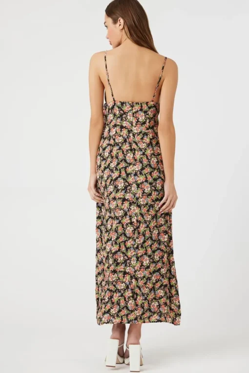 Floral Print Cami Maxi Dress