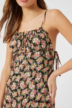 Floral Print Cami Maxi Dress