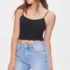 Floral Print Cropped Cami