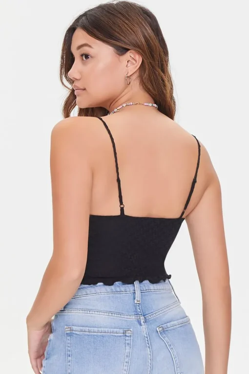 Floral Print Cropped Cami