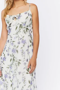 Floral Print Midi Dress
