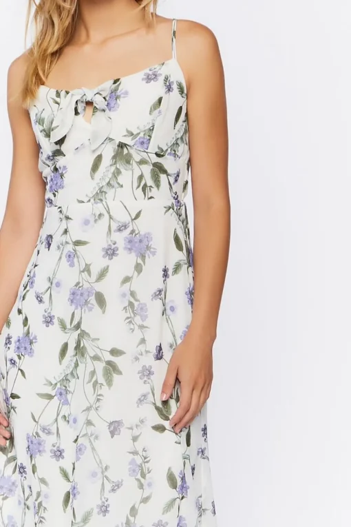 Floral Print Midi Dress