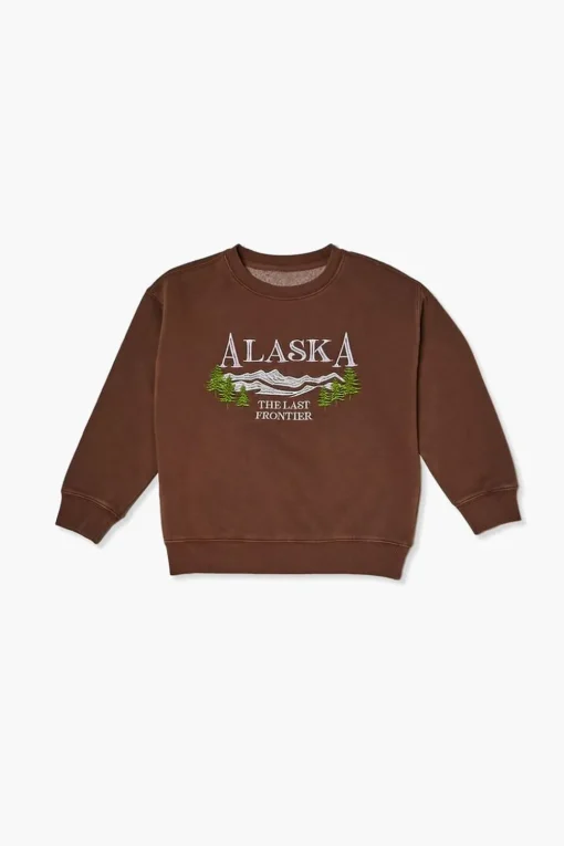 Girls Alaska Graphic Pullover (Kids)