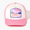 Girls Beach Vibes Graphic Trucker Hat (Kids)