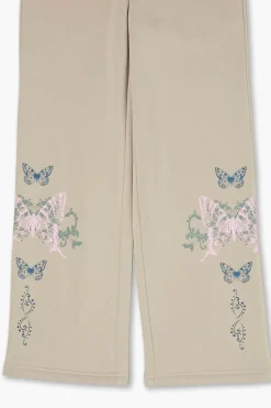 Girls Butterfly Graphic Sweatpants (Kids)