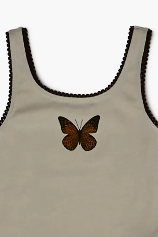 Girls Butterfly Graphic Tank Top (Kids)