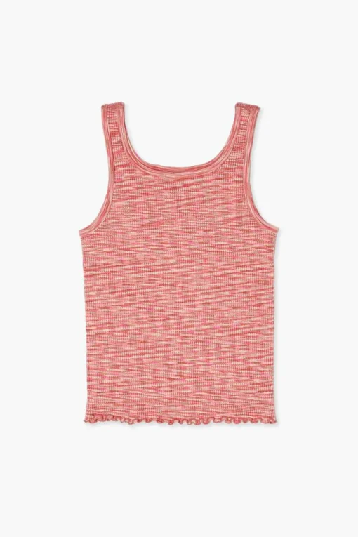 Girls Lettuce-Edge Tank Top (Kids)