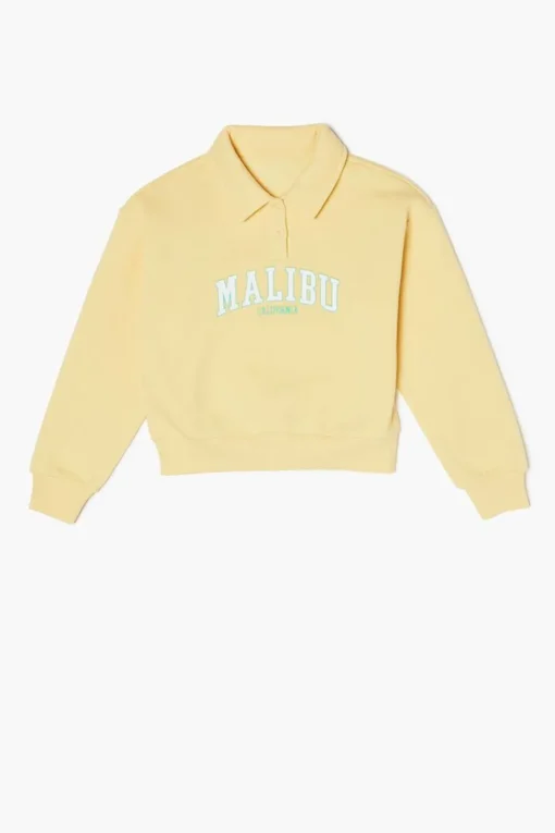 Girls Malibu Half-Button Pullover (Kids)