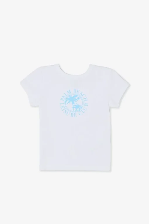 Girls Palm Beach Graphic Tee (Kids)