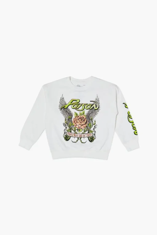 Girls Poison Graphic Pullover (Kids)