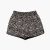Girls Quilted Floral Print Shorts (Kids)