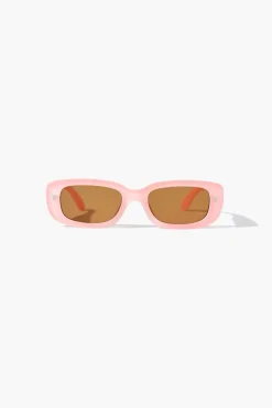 Girls Rectangular Frame Sunglasses (Kids)