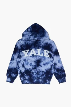 Girls Tie-Dye Yale Hoodie (Kids)