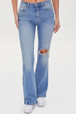 Hemp 4% High-Rise Flare Jeans