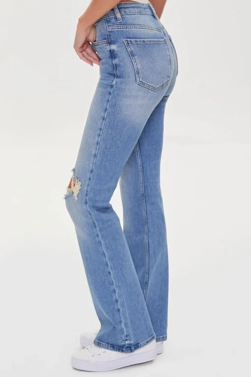 Hemp 4% High-Rise Flare Jeans