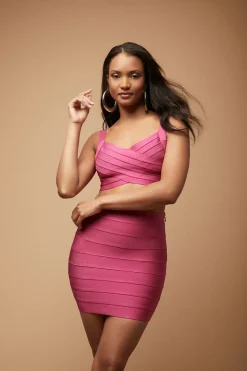 Herve Leger Bandage Mini Skirt