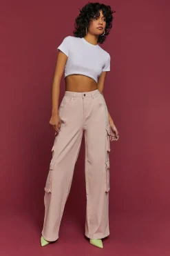 High-Rise Cargo Pants