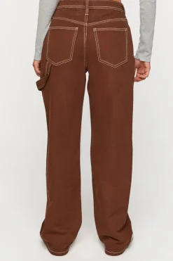 High-Rise Carpenter Dad Jeans