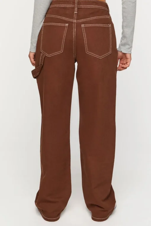 High-Rise Carpenter Dad Jeans